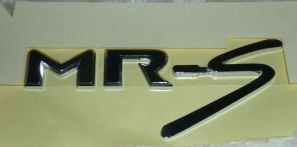 Toyota Genuine 99-07 MR2 Spyder MRS Rear Emblem Badge Chrome MR-S ZZW30  JDM