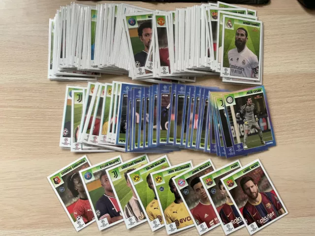 Topps Merlin Heritage 95 CL 2020/21 completo tutte le 141 carte Base Action Rookie