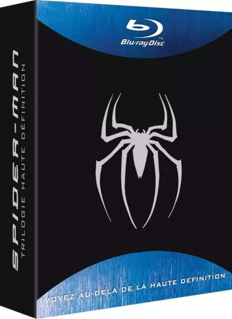 Blu-Ray Coffret trilogie Spider - man : Spider - man , Spider - man 2, Spider -