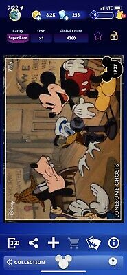 Topps Disney Collect Digital 2020 Lonesome Ghosts Mickey Vintage VIP