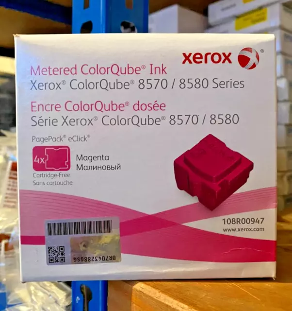 Genuine Xerox Ink Multipack - 4 x MAGENTA / COLORQUBE 8570 8580 (INC VAT) BOXED