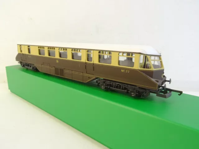 Oo Gauge Lima Gwr Flying Banana Diesel Railcar (Look) P Box 2