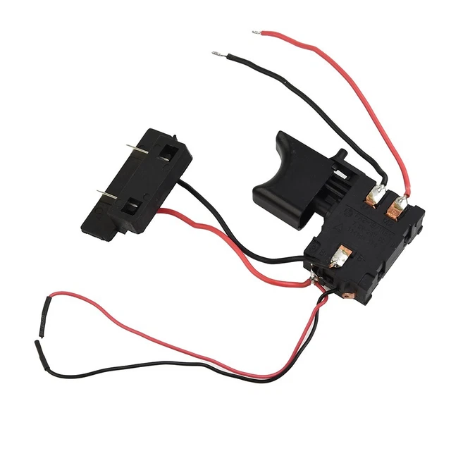 Interrupteur Pour Perceuse Sans Fil - Pièce De Rechange Générique 65x39mm - Neuf Origine Chine