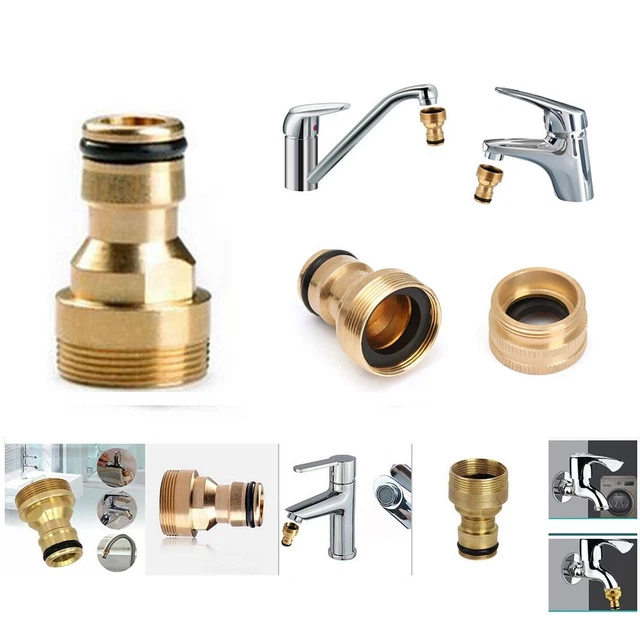 Adattatore Per Rubinetto Per Lavello Tubo In Ottone Connettore - Foto 9