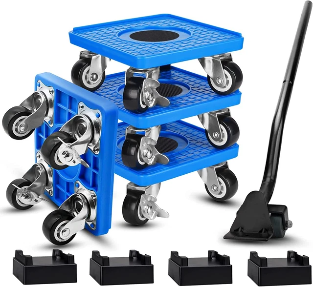 1300Lbs Load Capacity Moving Furniture Dolly Furniture Movers with Wheels for He