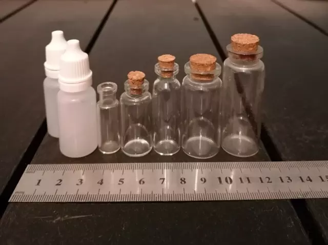 glass ink bottles for barograph,also 1ml proper slow drying ink,blue,red,green.