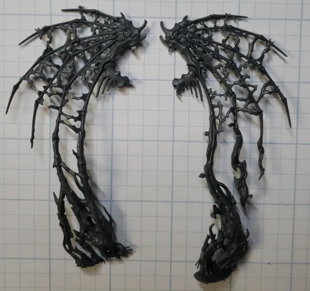 Warhammer Age of Sigmar Ossiarch Bonereapers Bits Morghast Skeletal Wings Set #3
