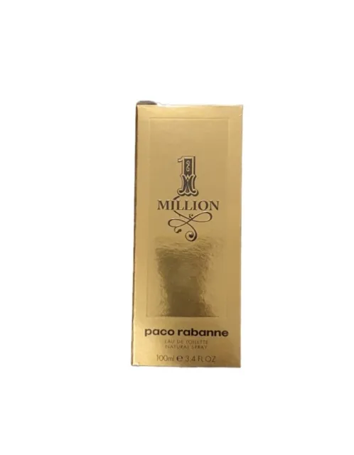 PACO RABANNE - 1 / ONE MILLION POUR HOMME - Eau de toilette - 100 ml***SCELLE***