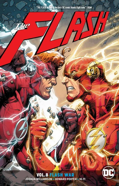 Flash Rebirth Vol 8 Flash War Softcover TPB Graphic Novel