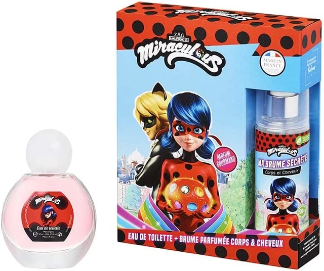MIRACULOUS Lady Bug Coffret Parfum Enfant Fille Eau De Toilette 30Ml + 1 Brume P