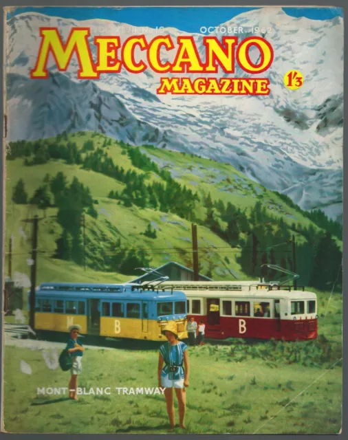 Meccano Magazine Oct 62: Swindon Kings/R101/Vintage Car/Time/Gnat/Gear-Box