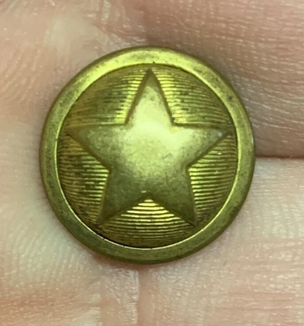 Texas Staff Cuff Civil War Button