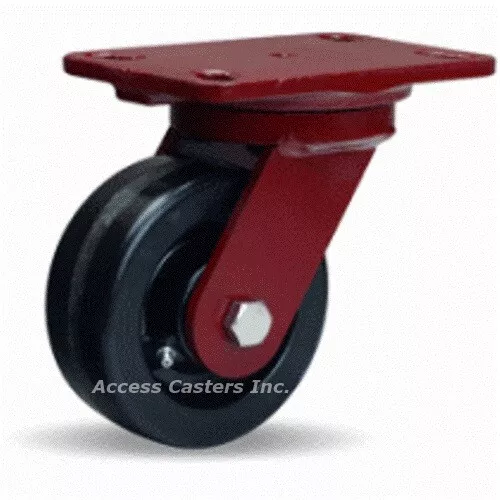 S-HS-5P 5" x 2" Hamilton HS Swivel Caster, Phenolic Wheel, 1,000 lb. Capacity