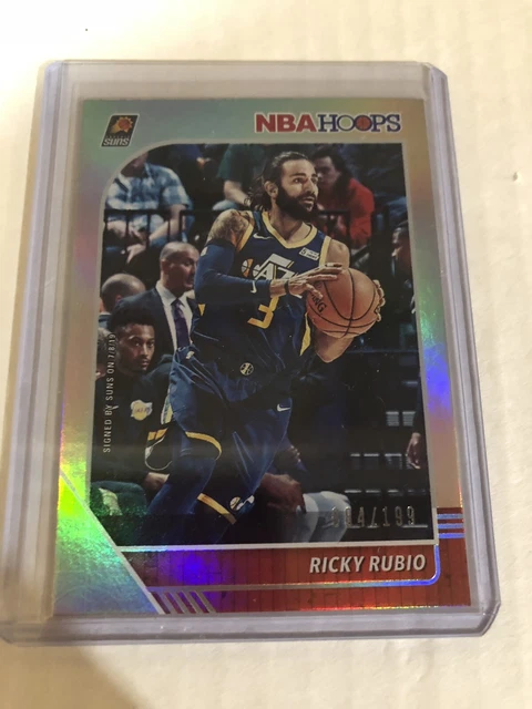 2019-20 Panini NBA Hoops Ricky Rubio Foil /199 Variation Foil Phoenix Suns