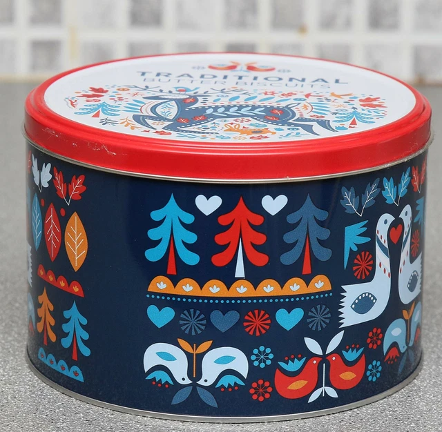 TRADITIONAL BUTTER BISCUITS from Aldi christmas themed tin collectable