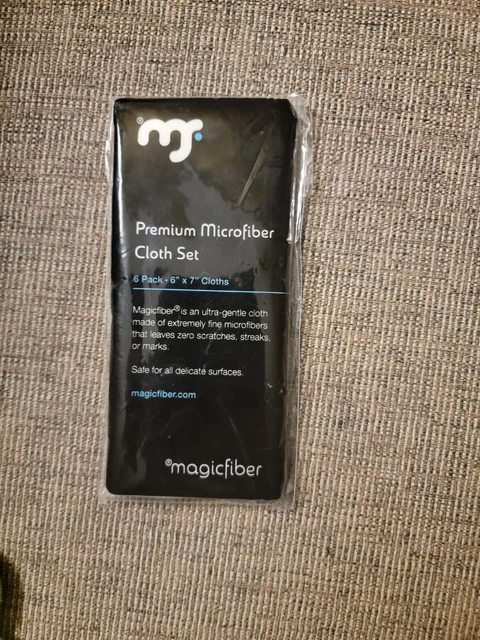 MagicFiber Microfiber Cleaning Clots (Pack of 6)