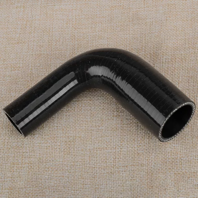 25mm-38mm 90 Degree Elbow Reducer Silicone Hose Turbo Intercooler Coupler Pipe