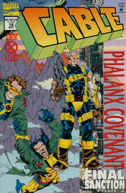 Cable #16 Silver Prism Cover Marvel Comics October Oct 1994 (VFNM)