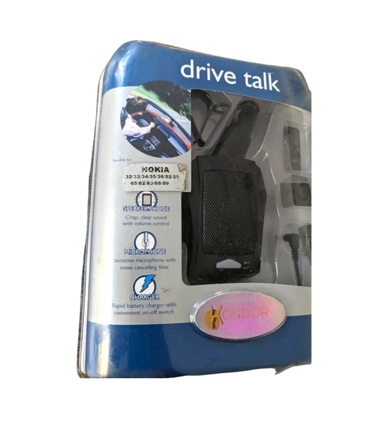 Nokia Drive Talk Auto Kit 4 Telefoni Cellulari Vintage 1100 2100 2300 5510 6600 8210