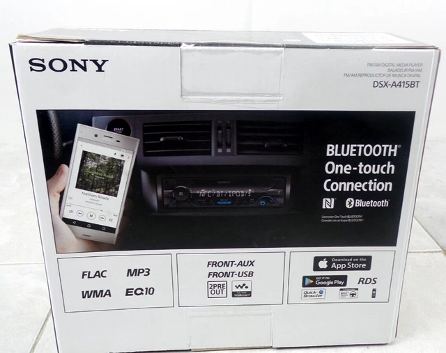 SONY DSXA415BT DIGITALER Medienreceiver mit Bluetooth & Satellitenradio
