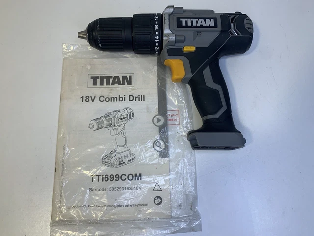Titan 18v on sale combi drill