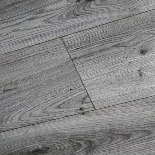 KRONO Laminate Flooring Wood Floor Millenium Oak Grey Quality Drop Lock Underlay