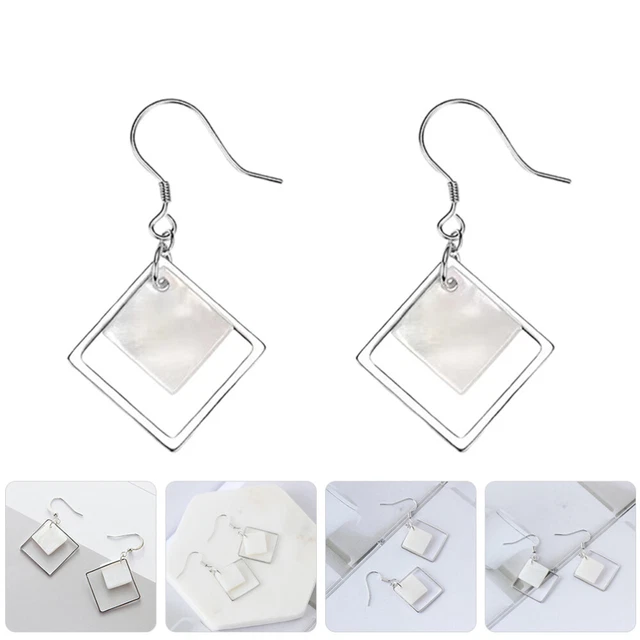 1 Pair Geometric Dangle Earrings Earrings Simple Earrings Women