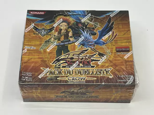 Yu-Gi-Oh! Display Pack du duelliste Crow, neuf, FR, 1st, scellé