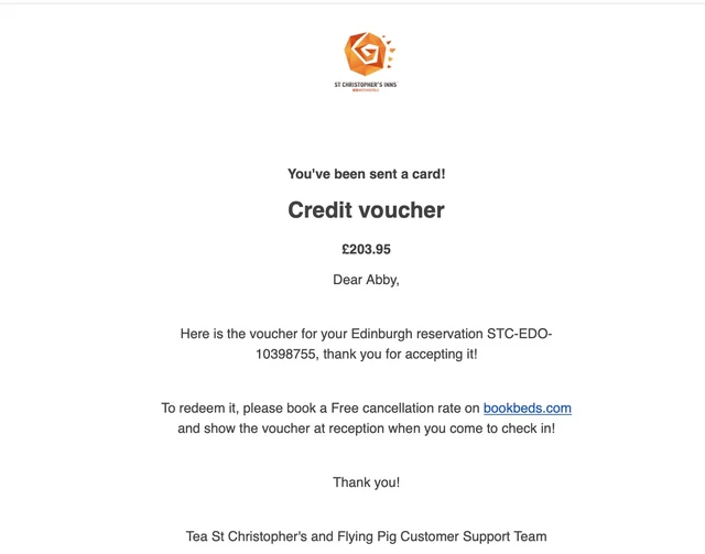European Hostel Voucher to St. Christopher's Inns: Scotland, Paris, and more!