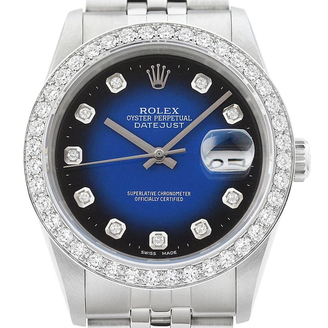 datejust 16234 blue