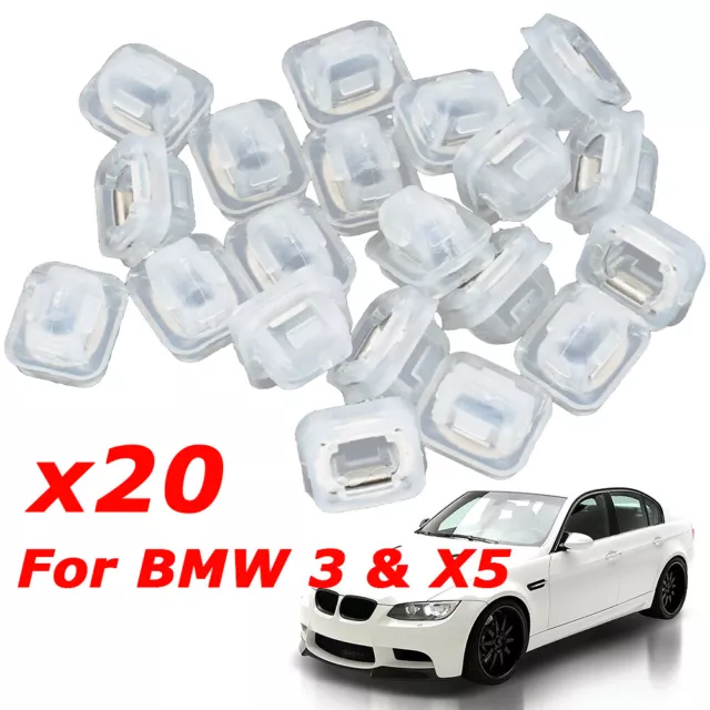 10x Türverkleidung Befestigungs Clips mit Dichtungsring für BMW 3er E36  Compact