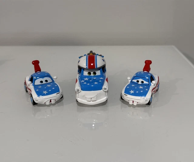 MATER THE GREATER 3pack カーズ ディズニーピクサー レア Disney PIXAR Cars TOON MATER THE GREATER 3-pack DAREDEVIL MCQUEEN