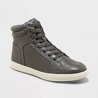 Men's Travis High Top Sneaker - Goodfellow & Co Charcoal Gray 9.5