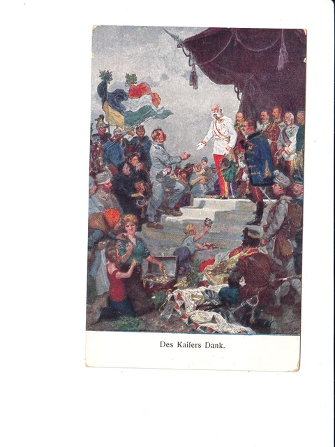 AK 24043,Postkarte,Des Kaisers Dank,Franz Joseph von Österreich,ca. 1914