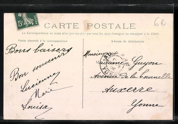 CPA Pougues-les-Eaux, le Parc, les Daims 1908 2
