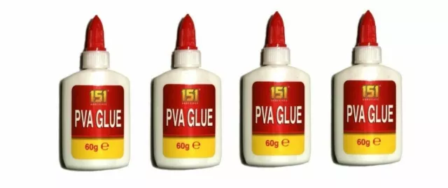 PVA Glue bottles Washable Safe Glue Ideal School Craft Home Office