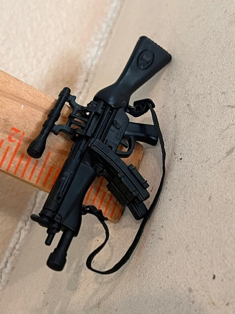 1/6 scale Hasbro G.I. Joe 12" m4 machine gun rifle world peace keepers mp5