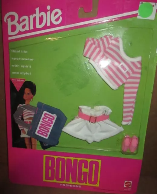 Barbie Vintage 1992 Bongo Fashion ...New Barbie Vintage 1992 Bongo Fashion ...New