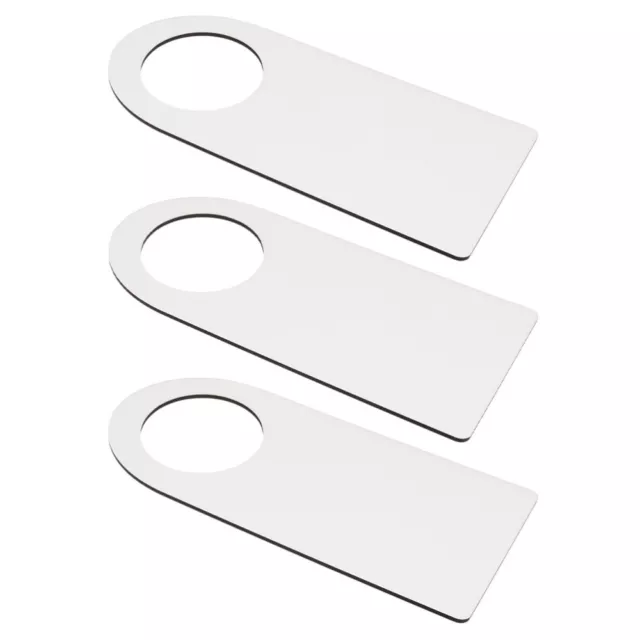 3 Pcs Hotel Doorkonb Hanger Wood Doorknob Heat Transfer Vintage