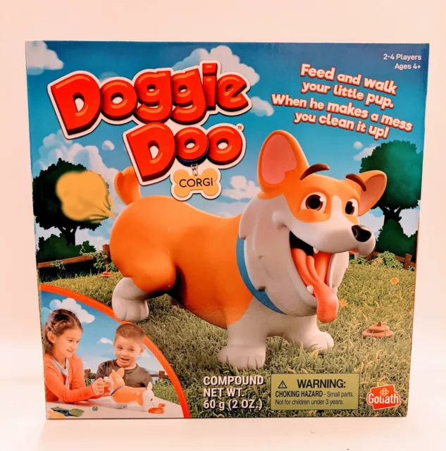 Goliath Doggie Doo Corgi Game (2-4 Players/Ages 4+) Feed & Walk - NIB!