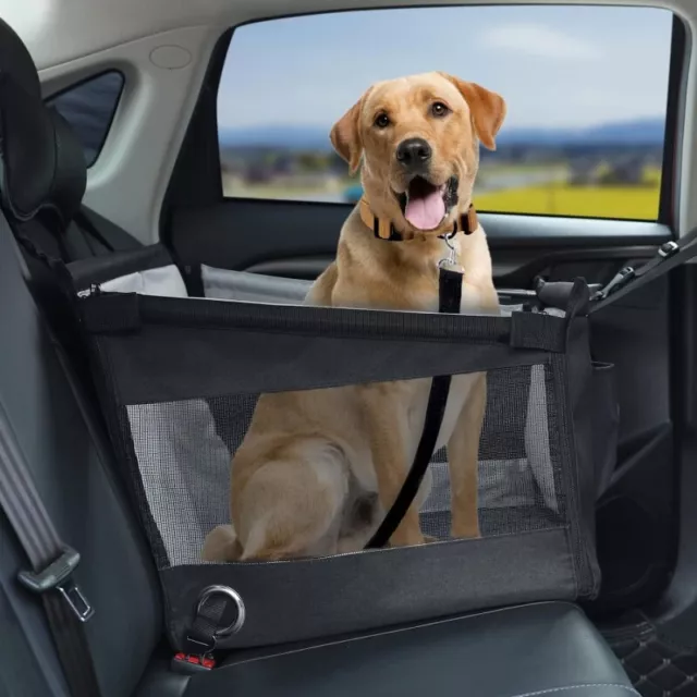 Bolso de transporte plegable personalizado para mascotas perros asiento elevador de automóvil seguridad gato cachorro