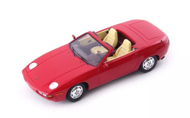 Porsche 928 Convertible Carelli Design rouge - USA 1981 1/43 Avenue 43