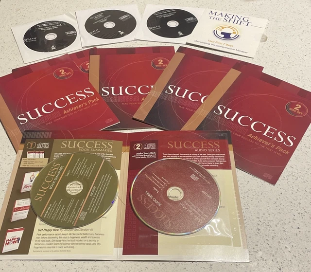 SUCCESS FROM HOME Magazine Bundle W/Success Achievers Pack Audio CD’s ...