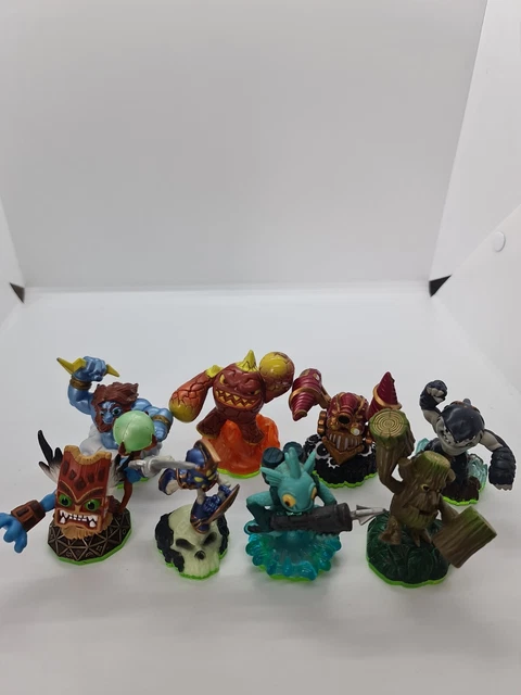 🦊 Skylanders Spyro's Adventure 8 Pack Element Character Figures Bulk Bundle