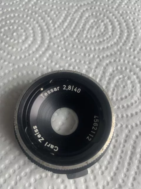 carl zeiss jena tessar 2.8 40mm Objektiv Lens