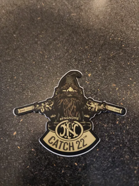 SHOT Show 2024 FN Gnome Sticker Decal
