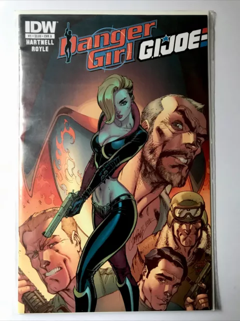 Danger Girl/ G.i Joe #1 J.scott Campbell Cover Idw 2012 Vf+