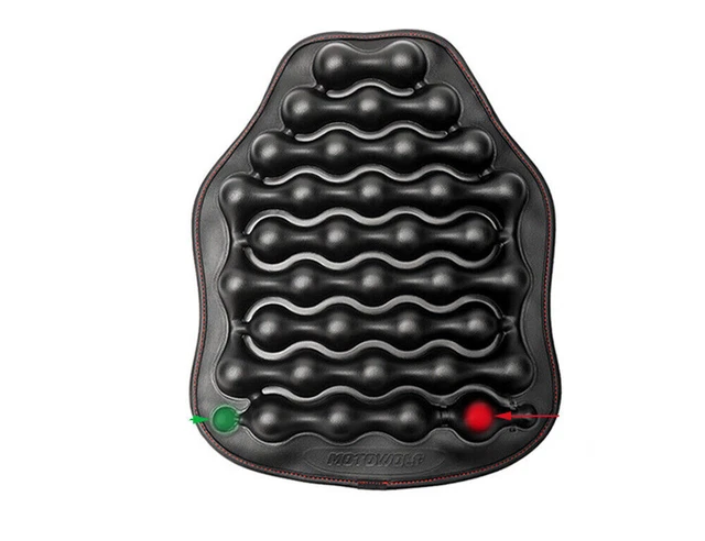 Seat Cushion Shockproof Pad Cover Breathable Pressure Inflating For Motorcycle
