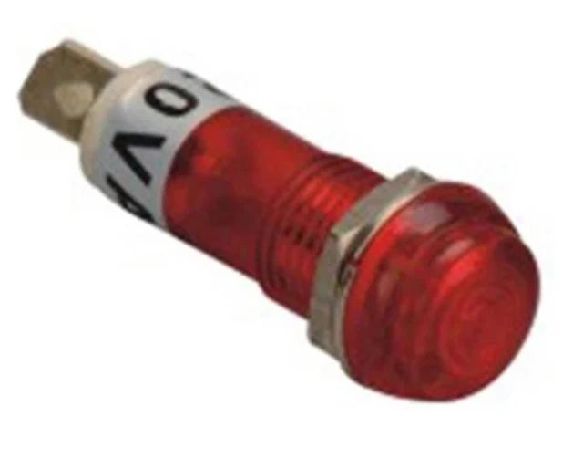 Indicatore luminoso 240 V: indicatore luminoso in plastica per macchina da caffè 10 V da 220 mm