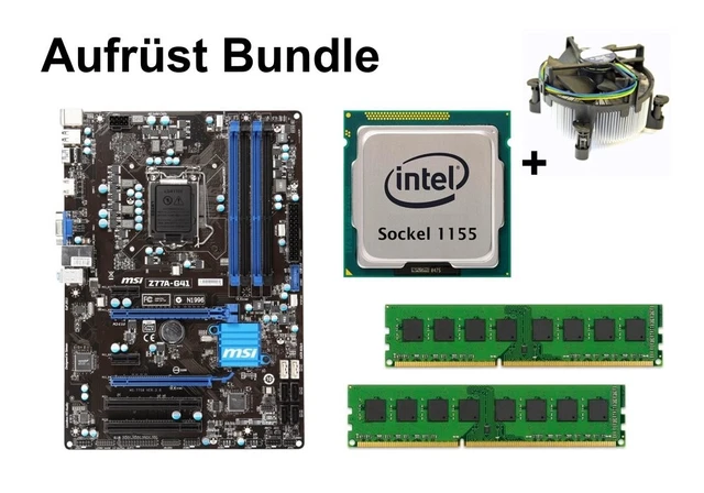 Combos de CPU y placas base, Componentes/piezas ordenador